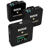 RODE WIRELESS GO II SISTEMA MICROFONICO COMPATTO 2 CANALI 2.4GHZ 128 BIT - TechSoundSystem.com