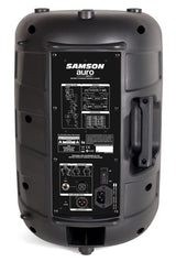 SAMSON AURO D210 CASSA ATTIVA BIAMPLIFICATA DUE VIE 200 WATT + LIMITATORE OPTIMAX INTEGRATO + MANIGLIA PER TRASPORTO - TechSoundSystem.com