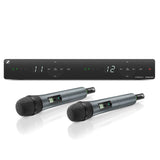 SENNHEISER XSW 1 825 A DUAL VOCAL SET MICROFONI + RICEVITORE SISTEMA WIRELESS BANDA A - TechSoundSystem.com