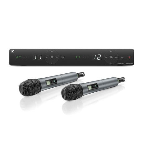 SENNHEISER XSW 1 825 E DUAL VOCAL SET MICROFONI + RICEVITORE SISTEMA WIRELESS BANDA E - TechSoundSystem.com