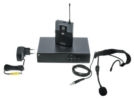 SENNHEISER XSW 1-ME3-A SISTEMA WIRELESS HEADSET ARCHETTO PER VOCE E CANTO UHF 548- 572 MHz - TechSoundSystem.com