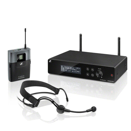 SENNHEISER XSW 2-ME3-B SISTEMA WIRELESS HEADSET ARCHETTO PER VOCE E CANTO UHF 614- 638 MHz - TechSoundSystem.com