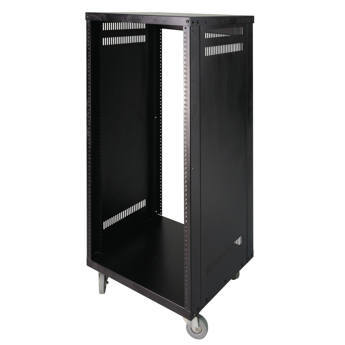 SUPERLUX RS921 ARMADIO RACK 2 APERTURE 21 UNITA' CON RUOTE - TechSoundSystem.com