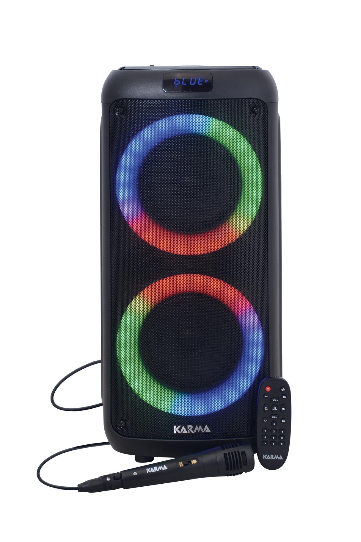 KARMA TALATUU Diffusore ricaricabile con microfono 200W - TechSoundSystem.com