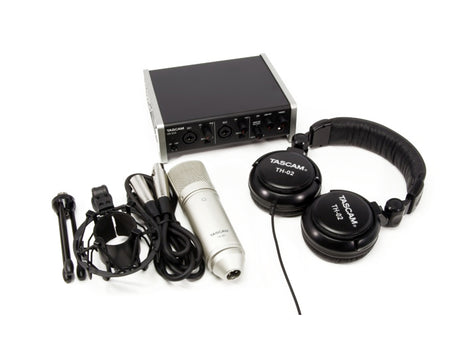 TASCAM TRACKPACK 2x2 KIT COMPLETO PER REGISTRAZIONI AUDIO