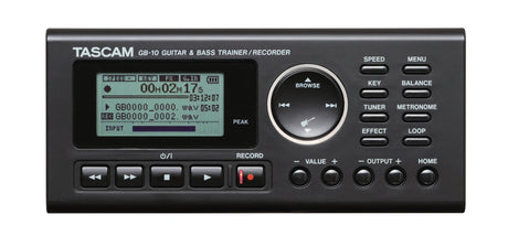 TASCAM GB 10 REGISTRATORE DTRAINER PER CHITARRA E BASSO