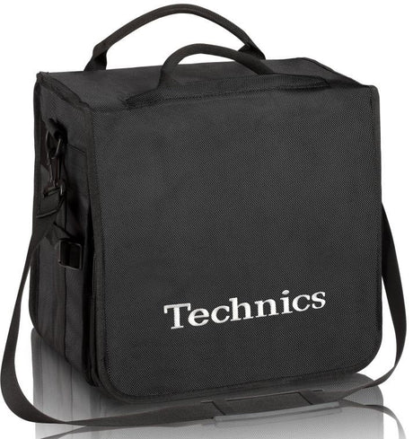 TECHNICS BACKBAG BLACK-SILVER ZAINO NERO SCRITTA ARGENTO