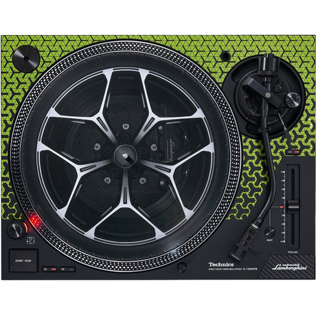 TECHNICS SL1200 M7B LAMBORGHINI LIMITED EDITION GREEN GIRADISCHI PER DJ