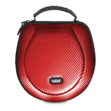 UDG U8202RD CREATOR HEADPHONE CASE LARGE RED PU CUSTODIA RIGIDA CUFFIE ROSSO - TechSoundSystem.com