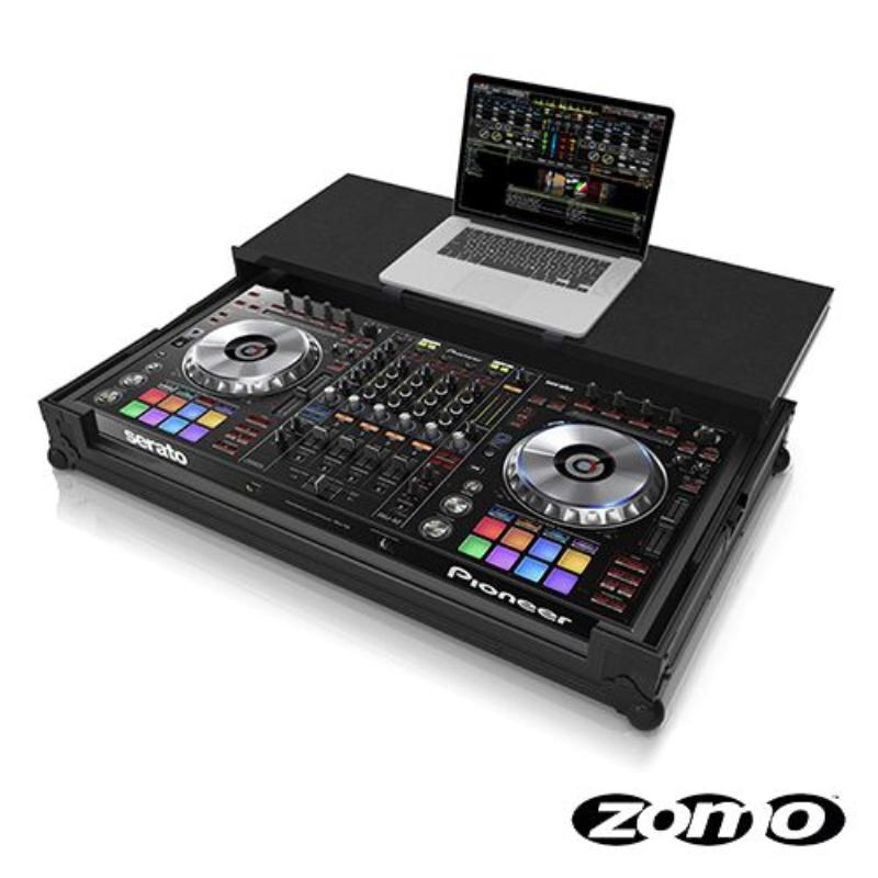 ZOMO DDJ-RZ PLUS NSE FLIGHT CASE PER PIONEER DDJ-RZ + LAPTOP PC COLORE NERO - TechSoundSystem.com