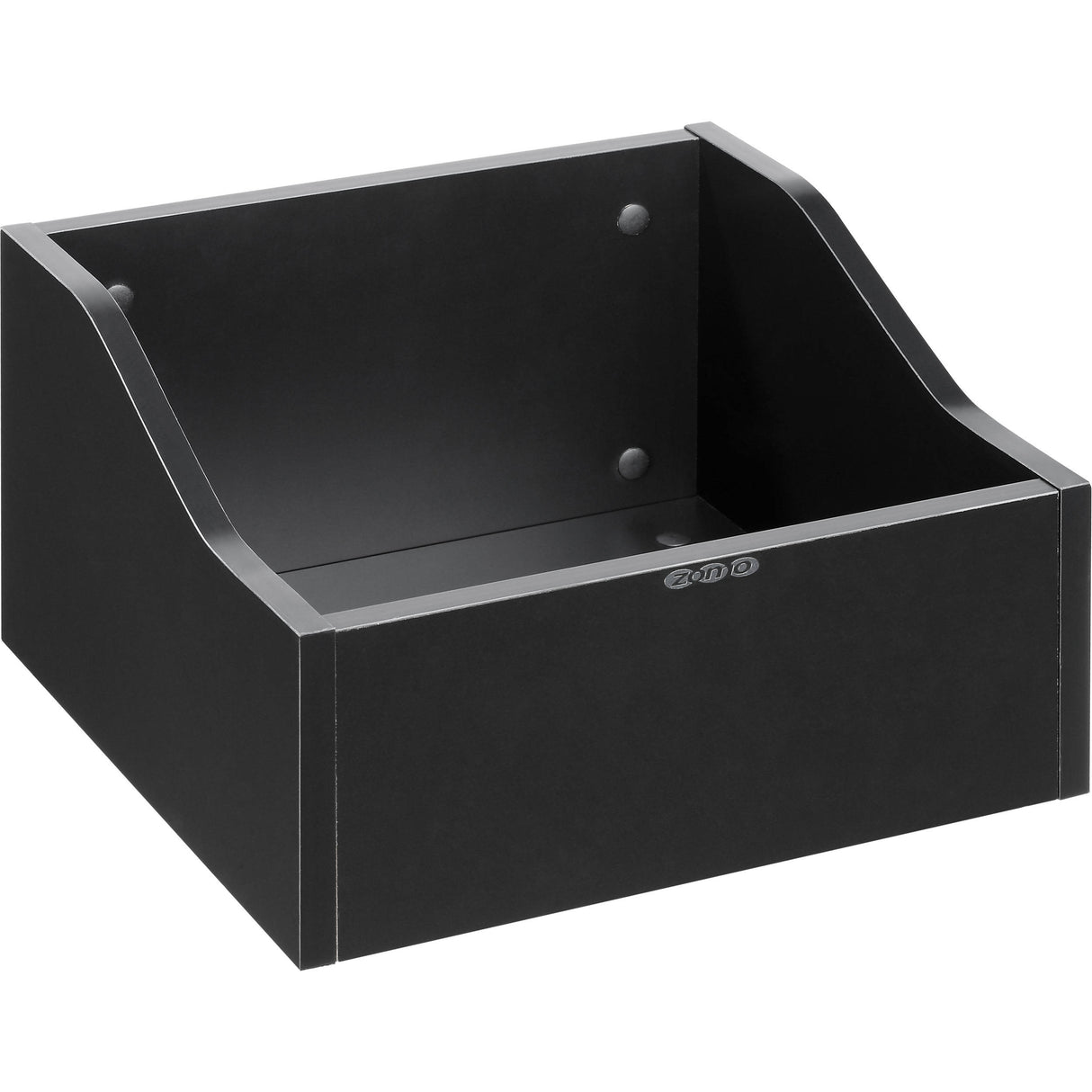 ZOMO VS-BOX100/1 BK BOX PORTA VINILI IN LEGNO COLORE NERO - TechSoundSystem.com