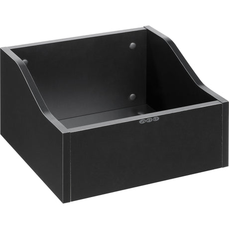 ZOMO VS-BOX100/1 BK BOX PORTA VINILI IN LEGNO COLORE NERO