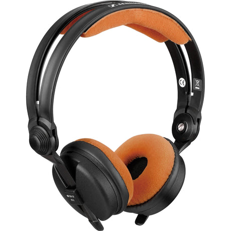 ZOMO SET CUSCINETTI VELOUR PER SENNHEISER HD 25 ARANCIONE - TechSoundSystem.com