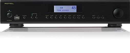 Rotel A-14 MKII NERO amplificatore integrato stereo 2 canali 80 Watt, PC-USB con MQA, aptX(TM) 