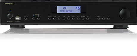 Rotel A-14 MKII NERO amplificatore integrato 2 canali 80W, PC-USB con MQA, Bluetooth AptX
