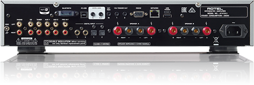 Rotel A-14 MKII NERO + WIIM PRO PLUS OMAGGIO! amplificatore integrato stereo 2 canali 80 Watt, PC-USB con MQA, aptX(TM)