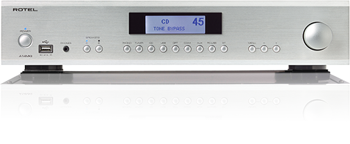 Rotel A-14 MKII SILVER amplificatore integrato 2 canali 80 Watt, AptX(TM) e Bluetooth - TechSoundSystem.com