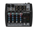 WHARFEDALE CONNECT 802USB MIXER 6 CANALI + USB BLACK - TechSoundSystem.com