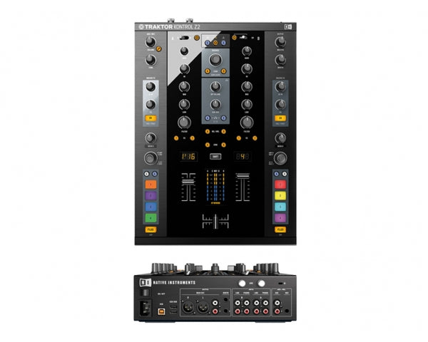 NATIVE INSTRUMENTS TRAKTOR KONTROL Z2 CLUB MIXER 2+2 CANALI CON SCHEDA AUDIO USB 24-BIT - TechSoundSystem.com