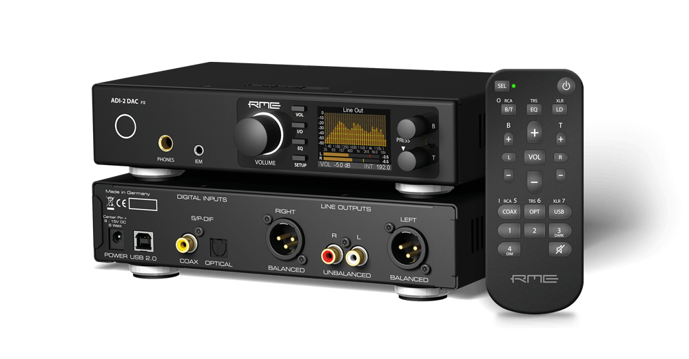 RME ADI-2 DAC FS CONVERTITORE D - A PCM-DSD 768 Khz - TechSoundSystem.com