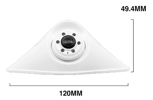 Alkor AK8C038WLUX160 Telecamera per CAMPER/TRUCK ottica orientabile, Risoluzione 1000 linee - TechSoundSystem.com