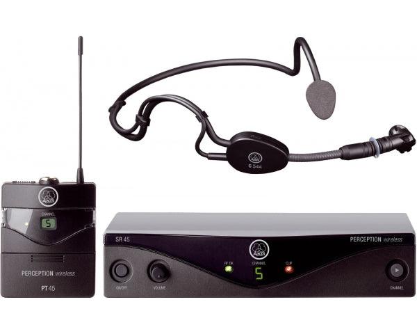 AKG WMS45 PERCEPTION SPORT SET BDB2 RADIOMICROFONO WIRELESS AD ARCHETTO - TechSoundSystem.com