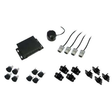 kit completo di 4 sensori di parcheggio posteriore Alkor AK8C006 