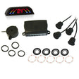 Alkor AK8C005 kit 4 sensori di parcheggio POSTERIORI omologato E8 con buzzer e display - TechSoundSystem.com