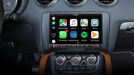 Alpine X803D-TT autoradio per Audi TT (8J), Apple CarPlay e Android Auto, radio DAB+ - TechSoundSystem.com