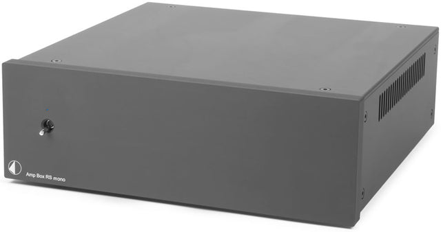 Pro-ject AMP BOX RS MONO Finale di potenza mono 1x125W su 8 ohm e 1x195W su 4 ohm Stadio d'ingresso buffer a valvole 1xECC88 *SCONFEZIONATO* - TechSoundSystem.com