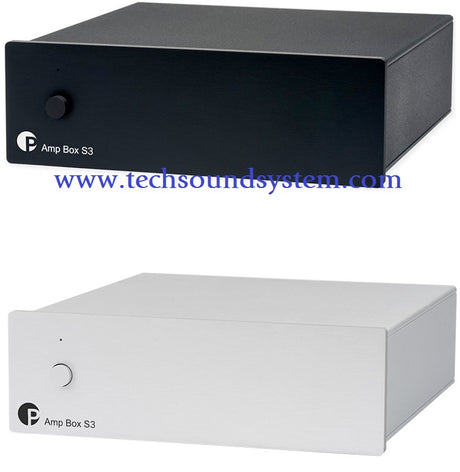 Pro-ject AMP BOX S3 Finale di potenza stereo digitale 2x25W su 8 ohm e 2x40W su 4 ohm - TechSoundSystem.com