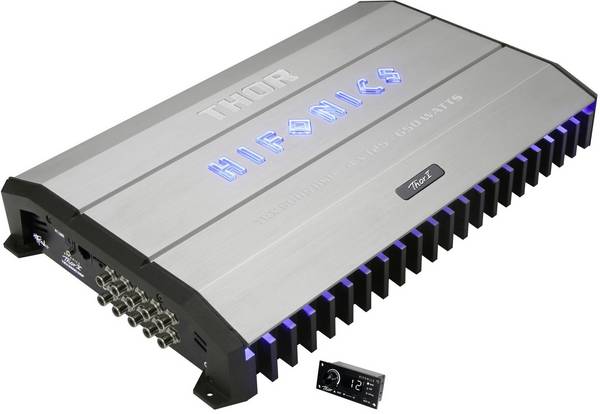 Hifonics TRX-5005DSP THOR 5CH Hybrid DSP amplificatore per auto 5 canali con DSP - TechSoundSystem.com