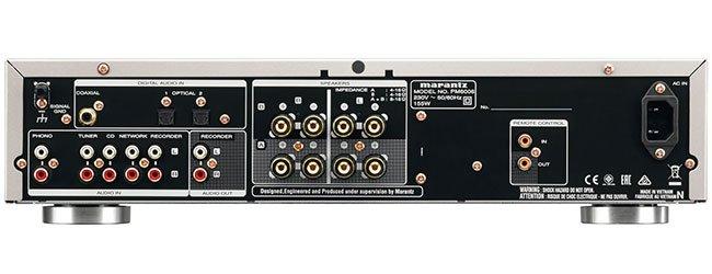 Marantz PM6006 amplificatore integrato stereo, oro silver, audio 2x45Watt, Current Feedback - TechSoundSystem.com