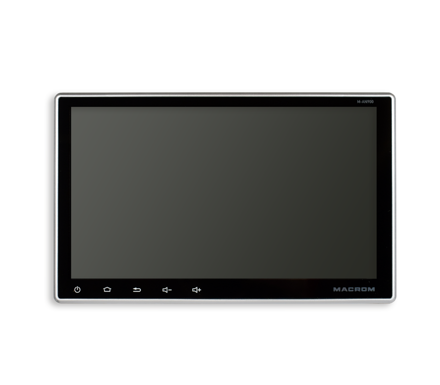 Macrom M-AN900DAB Autoradio multimediale 1 DIN ANDROID schermo 9" Wifi, Netflix - TechSoundSystem.com