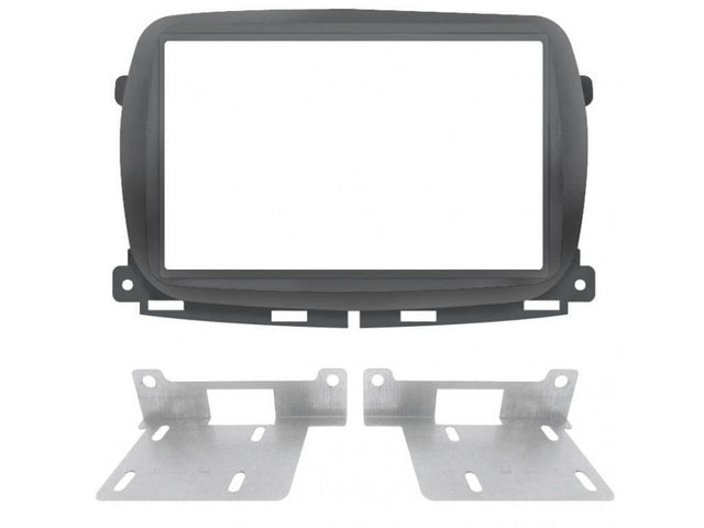 Alpine APF-F26031-FI Fiat 500 dal 2015 kit installazione doppio DIN - TechSoundSystem.com