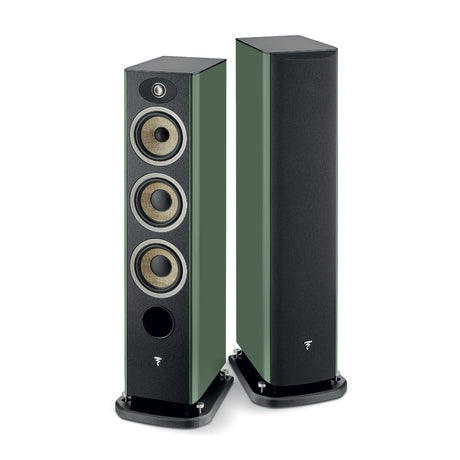 FOCAL ARIA EVO X N2 VERDE MUSCHIO LUCIDO diffusori da pavimento a 3 vie da 250W (COPPIA) - TechSoundSystem.com