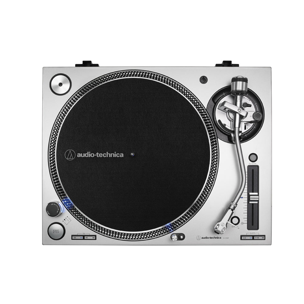 Audio Technica AT-LP140XP SILVER Giradischi Dj professionale trazione diretta