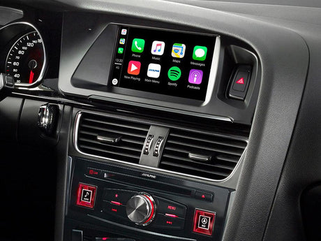 Alpine X703D-A5 autoradio 2 din per Audi A5, mappe TomTom, Apple CarPlay e Android Auto - TechSoundSystem.com