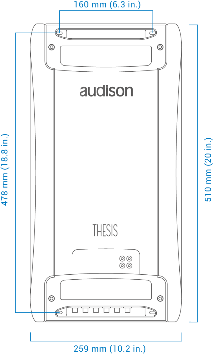 Audison TH Quattro Amplificatore CLASSE A *SCONTO3% IN CASSA" 4 canali di Fascia Alta per Audiofili - TechSoundSystem.com