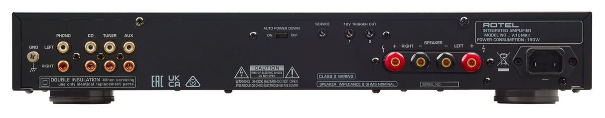 Rotel A-10 MKII Amplificatore integrato da 50+50W RMS - TechSoundSystem.com