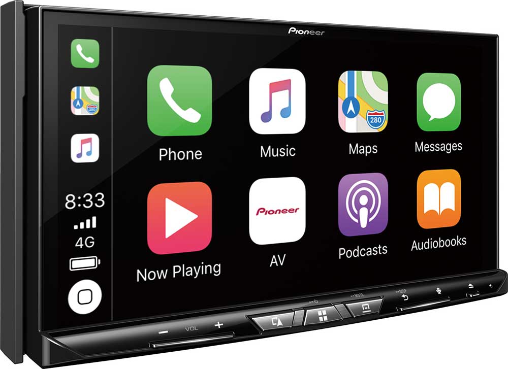 Pioneer AVIC-Z930DAB autoradio 2 DIN con GPS, CarPlay wireless, DAB +, Android Auto, USB / AUX, CD / DVD - TechSoundSystem.com