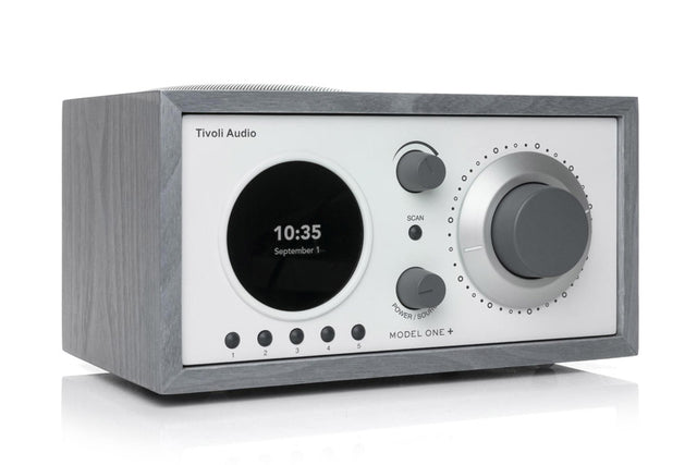 TIVOLI MODEL ONE+ Grey Mini Hifi Bluetooth / DAB+ / FM / Table radio - TechSoundSystem.com