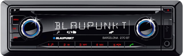 Blaupunkt Barcelona 270 BLK122 autoradio 1 DIN Bluetooth 2.1 - TechSoundSystem.com