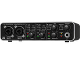 BEHRINGER UMC204HD INTERFACCIA AUDIO 2X4 SCHEDA AUDIO MIDI USB 2 IN 4 OUT 24 BIT 192 KHZ 2 PREAMPLIFICATORI MICROFONICI MIDAS PHANTOM POWER +48V - TechSoundSystem.com