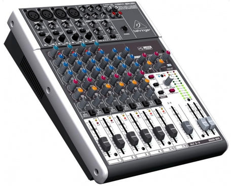 BEHRINGER XENYX 1204-USB MIXER PASSIVO 12 INGRESSI 4 MONO 2 STEREO CON INTERFACCIA AUDIO USB - TechSoundSystem.com