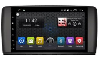 Hardstone HS BEN06-ELC4 Autoradio Android per Mercedes Classe R (W251 2006-2013) - TechSoundSystem.com