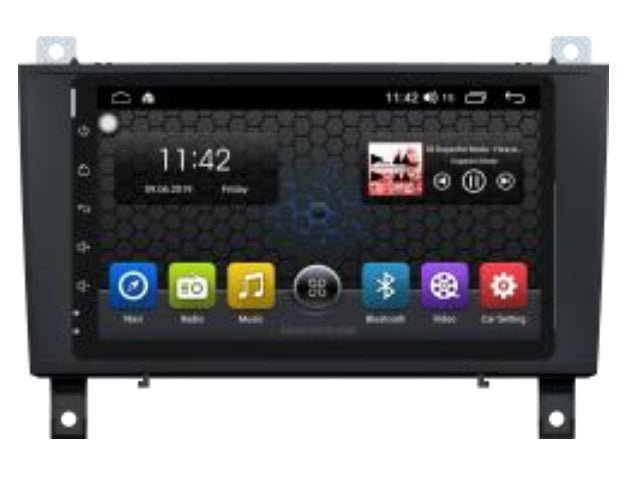 Hardstone HS BEN10-ELC4 Autoradio per Mercedes SLK (R171 2003- 2011) Android 10, 8 CORE - TechSoundSystem.com