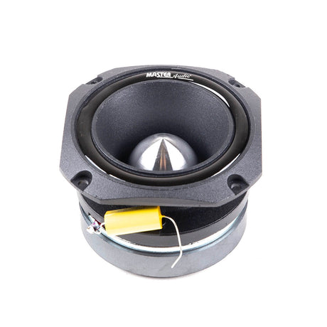 Master Audio BST09/8B Supertweeter in alluminio BLACK 200W ,8 ohm, bobina 44 mm in titanio - TechSoundSystem.com