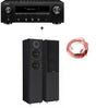 Kit Completo Hifi: Denon DRA-800H black + Eltax Monitor IX Black + Cablaggi Project - TechSoundSystem.com