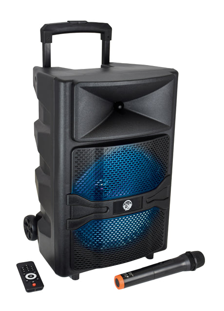 MYDJ CREED 12 Diffusore amplificato 600W con radiomicrofono - TechSoundSystem.com